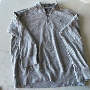 1/4 Zip Polo Sweatshirt